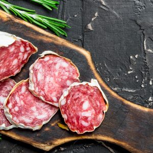 Salame abruzzese fetta tonda 350GR