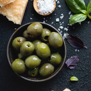 rondelle olive verdi
